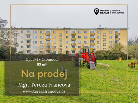 Prodej, byty 3+1, 63 m², Olomouc - Neředín