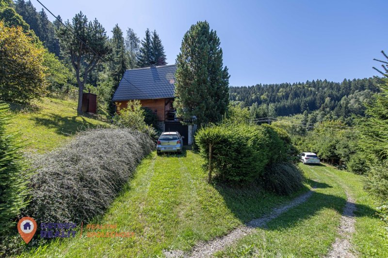 Prodej chaty s garáží na Krásném u Šumperka se zahradou 1.030 m2