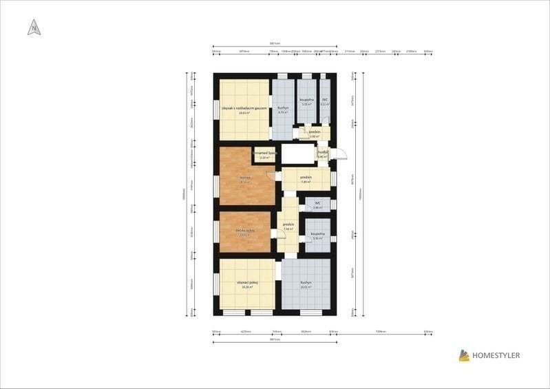 Prodej, bytový dům se dvěmi bytovými jednotkami a dalšími prostory, 863 m², Libina
