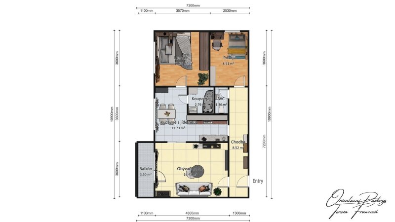 Prodej, Byty 3+1, 66 m², Velké Opatovice
