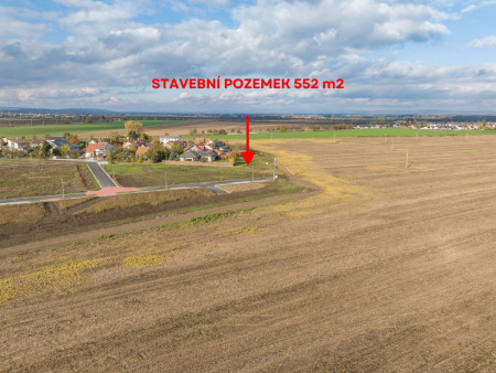 Prodej, Pozemky pro bydlení, 552 m²,  Lutín - Třebčín