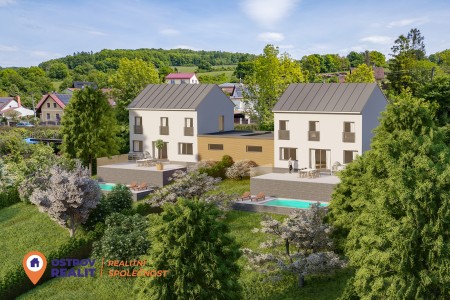 Prodej, stavební pozemek 4488 m2, Lipina u Šternberka