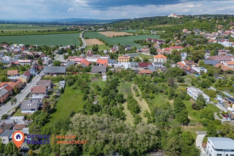 Prodej, stavební pozemek 1000 m2, Olomouci – Droždín