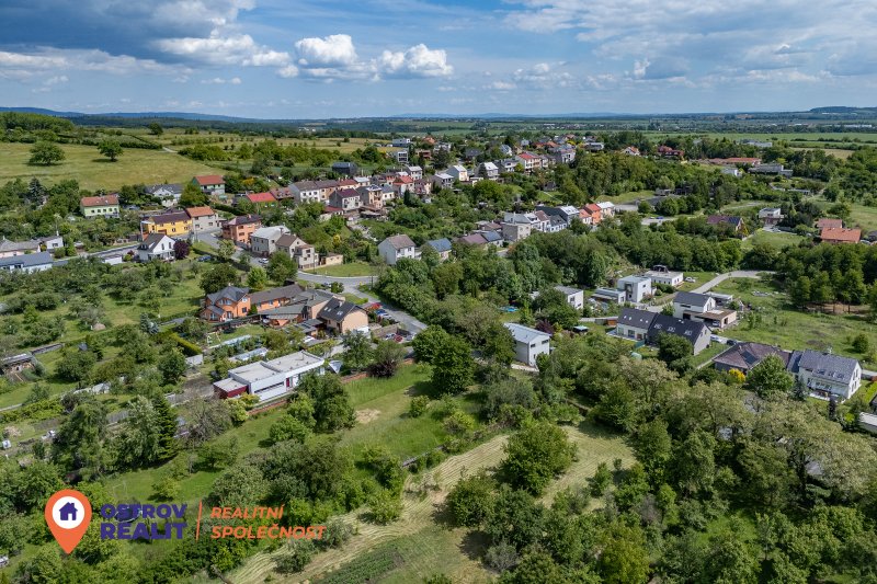 Prodej, stavební pozemek 1000 m2, Olomouci – Droždín