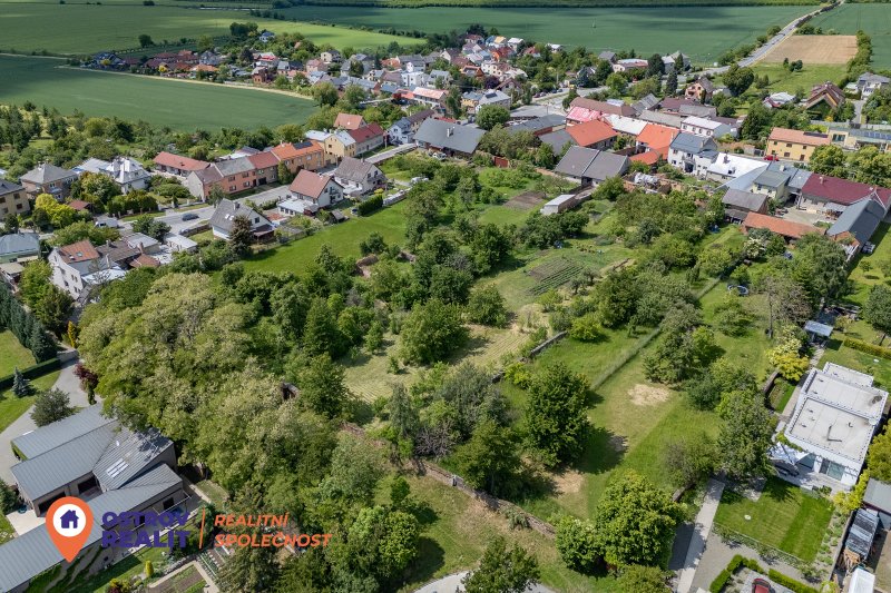 Prodej, stavební pozemek 1000 m2, Olomouci – Droždín