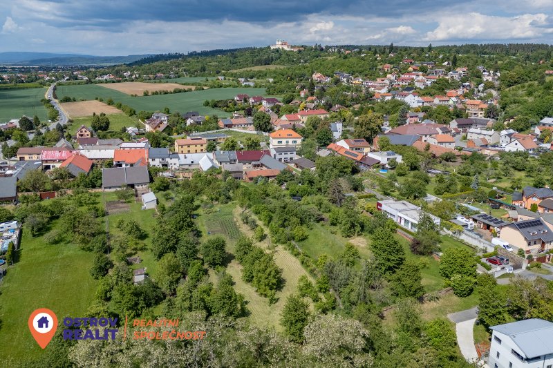 Prodej, stavební pozemek 1000 m2, Olomouci – Droždín
