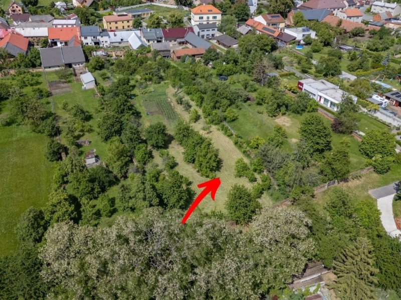 Prodej, stavební pozemek 1000 m2, Olomouci – Droždín