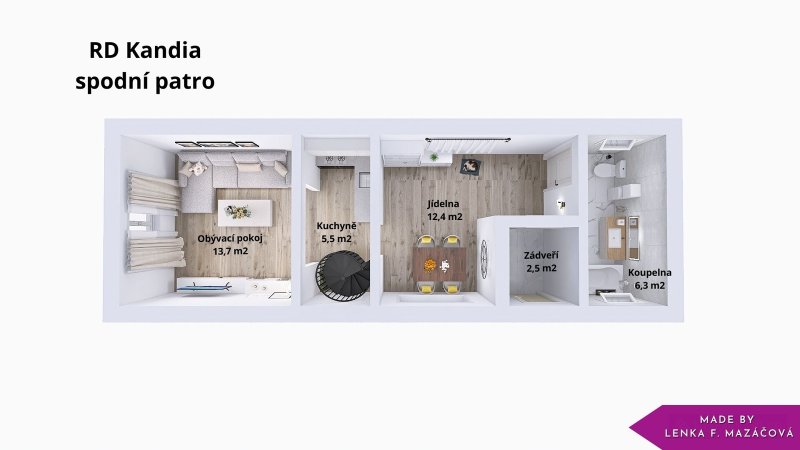 Prodej, rodinný dům se zahradou, 816 m2, Laškov