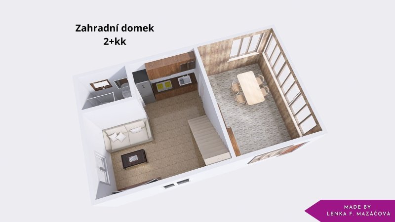 Prodej, rodinný dům, pozemek 1 861 m2,  Bernartice