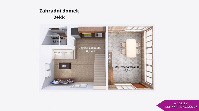 Prodej, rodinný dům, pozemek 1 861 m2,  Bernartice