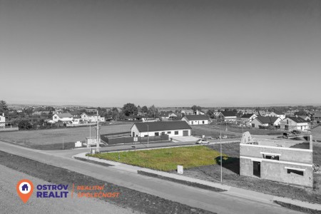 Prodej, stavební pozemek s projektem a stavebním povolením, 524 m², Třebčín.