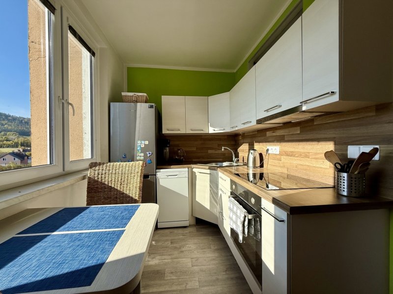 Pronájem vybaveného bytu 2+1, Šumperk – ulice Zahradní