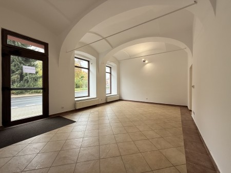 Pronájem obchodních prostor 78m2 v centru města Šumperk