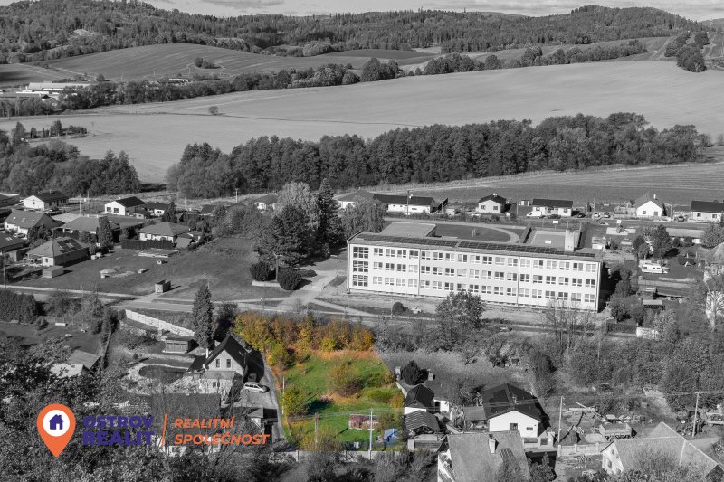 Prodej, stavební pozemek, 1224 m2, Hrabišín