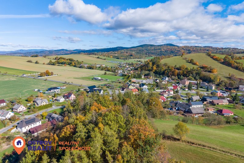 Prodej, stavební pozemek, 1224 m2, Hrabišín