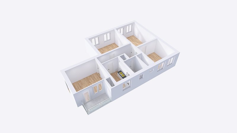 Prodej, byt 4+1, 97 m2, Šumperk