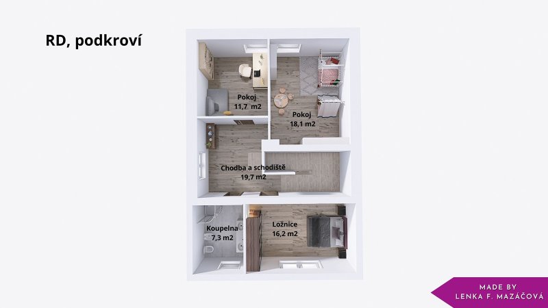 Prodej, rodinný dům, 1164 m2, Dolní žleb