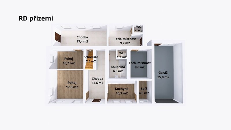 Prodej ubytovacího zařízení, 210 m², pozemek 3 397 m², Loučná nad Desnou